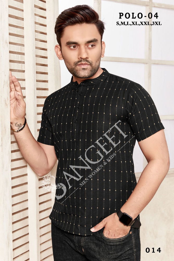 Sangeet Polo 4 Rayon T Shirt Mens Catalog
